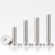 XMSJ304 stainless steel cross flat head screw thin head large flat head electronic small screw M2M2.5M3M4M5M6 M1.4*12200 pieces)