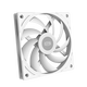 Overclocking Triple (PCCooler) F5 R12015 White 12 cm Ventilador de chasis de 15 mm Ventilador delgado de 4pin 4pin dual de bolas adecuados para ITX modificación del radiador informático de presión descendente