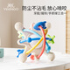 YEEHOO Manhattan hand ball baby silicone teether baby chewing gum toy anti-eating hand chewing artifact soothing teether