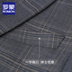 ROMON (ROMON) 2025 new suit jacket for men business professional formal wear casual single slim and versatile suit top for men trendy brown plaid XL