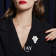 Jay camellia brooch, high-end female corsage, birthday gift for mother, mother-in-law and elders