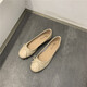 S.SOFEA仙女风豆豆鞋舒适软底平跟单鞋女性春季 683-10黑色 37