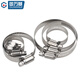 GUWANJI hose clamp 304 stainless steel clamp quick installation pipe buckle clamp water pipe clamp pipe clamp fixed ring pipe clamp M14-27 (4 points) 10 pcs