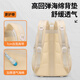 
Snoopy (SNOOPY) schoolbag for boys and junior high school students new large-capacity girls backpack for high school students to reduce burden and protect spine backpack beige