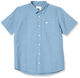 QUIKSILVERLegacy Short-sleeved woven shirt, Blue Shadow 241, S Blue Shadow 241 S