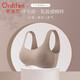 欧迪芬（Ordifen）文胸套装女无痕无钢圈聚拢背心式运动内衣套装PB1517F 【PB1517】风悦灰 M
