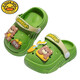G. DUCKKIDS2024 new children's slippers for girls summer indoor and outdoor anti-slip soft sole boy hole shoes baby sandals green 21 / 22 size [130mm]