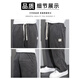 Semir Tennis Jeans Herren Sommerdünne Modemarke Straight Loose Herren Ice Seide Wide Legs Sommer Casual Long Hosen 1048 Black Dünn XL empfohlen 135-155jin [Jin gleich 0,5 kg]
