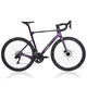 Jiawo Road Bike Huile Disc électronique Speed ​​Car Cable Bend Racing Racing Volata R7170 Noir et blanc vif (roue en aluminium électrique) L (530 Hauteur recommandé 177-182 cm + 24 vitesses