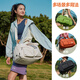 Hanke travel bag men's sports gym bag large capacity 31 liter graphite black handbag boarding storage bag outdoor luggage bag