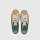 古驰（GUCCI） Tennis 1977 帆布 圆头平跟低帮 时尚板鞋 男款 乌木色 606111 HVK20 9766 41