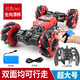 
Large dual remote control gesture sensing stunt twisting remote control car horizontal drift electric climbing remote control toy car 9900-190 blue