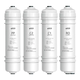 Duojing Подходит для элемента фильтра Midea Water Filter Element Mers Series Filter Element C1 Front UF Ultrafiltration C2 задний активированный углерод RO обратный обратный осмос.