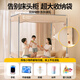 
Mengduofu anti-fall mosquito net mounting bracket 1.8x2m mother and baby children's home bedroom three-open door U-shaped 1.5x2m pattern [Black] Class A antibacterial + anti-movie and anti-fall + bracket 1.8m*2m*1.7m Suitable for 1.8 beds