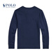 Polo Ralph Lauren Boys' Classic Cotton Jersey Henley RL43151 410-Dark Blue M