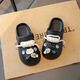Chaussures de trous à semelles pour enfants Xianxiu, Sangle de dessins animés antidérapants Tendance 6013-3 METTER