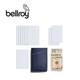Bellroy【新品】澳洲CardSleeve春季新款卡包名片男士皮革信用卡夹 炭灰蓝V2版