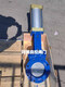 
Taichen Valve PZ673H-10C Cast Steel Pneumatic Knife Gate Valve Pneumatic Flange Slurry Valve Plate Valve DN150200300400 Ordinary Triple Parts