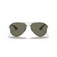 Rayban (Rayban) männliche und weibliche Pilot-Sonnenbrille Klassische, vielseitige trendige Sonnenbrille Urlaubsreise Brille Kröte RB3523 Gunmetal_Green Classic G-L