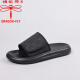 Dragonfly brand slippers men's summer 2025 new fashionable and versatile soft-soled beach shoes for men wearing waterproof and odor-proof flip-flops on the outside, black 6189 40