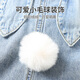 YouQi Baby Chounts Summer Baby Girl 2025 Детские летние повседневные брюки милые джинсовые шорты.