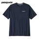 
Patagonia (Patagonia) couple commuting short-sleeved summer P-6 Logo blended cotton casual trend outdoor breathable T-shirt 38504 NENA M
