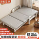 Wen Minxuan-Sofa-Bett-Klappbett integriert und doppelt 2025 Neue kleine Wohnung Single Multifunktionsbett hellgrau 70 cm breit [hoher elastischer Schwamm]