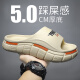 
Erke Duck Star Erkek Sports Slippers Men 2025 Summer Wear Super Thick Sole Wearable Coconut Men's Slippers Men a686-2 Black 36-37 Suitable for Size Wear