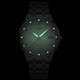 IW Swiss IW watch men's mechanical watch fully automatic imported movement luminous waterproof men's watch moon phase men's watch [upgraded enhanced version] 683 steel strip white-lifetime insurance