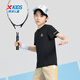 Camiseta de manga corta de tamaño medio de XTep Top de manga corta Nuevo deportes Tortos T Cortes T Black [9215] Única M 120