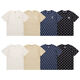 MLB T-shirt de nouveau couple d'été pour hommes et femmes Zhang Linghe même T-shirt à manches courtes en diamant DT-9923 Kaki xl recommandé 150-170jin [Jin est égal à 0,5 kg]