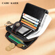 Caibukaier Light Luxury Bag Bolse para mujeres 2025 Nuevo billetera de monedas Bolsa para mujeres Cumpleaños Día de San Valentín Chino Negro Práctico - Sentón práctico y de alta gama para novia y esposa