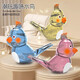 Wasservogel Pfeife transparent Cartoon Kinderbaby Muskelaussprache Aussprache Kreativität kann Wasser hinzufügen, um Vogelpfeife Spielzeug transparent Wasser Vogel Rosa + gelbe Lanyard zu lernen - kann mit Wasser gefüllt werden