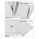 
Woodpecker Cropped Pants Men's Summer Ice Silk Thin Straight Slim Casual Pants for Boys 2025 New Iron-Free Men's Pants 9902 Light Gray 31