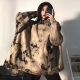 Rongxitu Washed Tie-Dye Dane Jacket Spring y Autumn High Street Retro Loose Top 9930 L 115-130