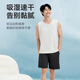 
Made in Jingdong [10A antibacterial] pajamas men's ice silk cool loose home pants thin shorts men's casual pants pajamas 3XL