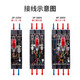 Shanghai People's DZ15LE-40A63A100A three-phase four-wire transparent leakage switch 4P circuit breaker leakage protector household 100A 3P