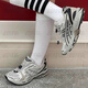 亚瑟士（asics）Kayano14 韩国限定休闲男跑步鞋复古减震女运动鞋 1203A549-020先锋银 保障 36