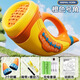 
Jihuang Animal Assembly Simulation Sound Effect Blowing Music Knuckle Exercise Trumpet Pulmonary Instrument Children's Toy Blowing Toys Orange Animal Assembly Number [Recharge Model]