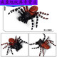 Simulation du village de Shantoulin Spider Spider Halloween Prank Toy Simulation Spider Venomous Spider Insect Modèle Animal Ox-684 Brésilien Red Velvet Spider 0.009