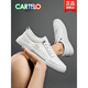 Katile Crocodile Summer Herrenschuhe echte Leder mit weicher Locked Trendy All-Match atmabberabstimmung mit Leinwand Schuhen Sport Männer weiße Schuhe Casual Board Schuhe Schwarz Full 6624DK-Ice Seidenstil 40 Standard Sportschuhe Größe Größe