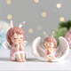 Kleine Ornamente süße Heimschlafzimmer Desktop -Dekoration Kinderzimmer Mädchen Girl Girl Girl Purple Anne Kombination