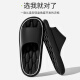 Jieliya Slippers Bathing de baño de verano masculino, anti-deslizamiento y anti-odor 2025 Sandalias de suela gruesa para mujeres, negras 40-41 [adecuado para tamaños 39-40]