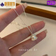 Chuhuang Autumn and Winter Light Luxury Niche Pearl and Shell Sterling Silver Necklace 2024 New Style Stacking Style Clam Pearl Style Same Style in Stock