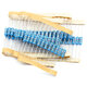 Dafuri 1W metal film resistor element 1% five-color ring 1K 2k 10K 100 ohm 1M3K22 ohm 4.7K47K20 15K 1% (20 pcs)