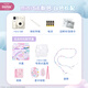 Fuji instax miniSE one-shot instant camera travel smart photo gift white package 1 official content + white border 20 photos + drawstring pocket