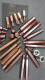Wenzhi Craftsman plum blossom hexagon spline star T2025304050M12108 hexagonal H-batch head rotating head 10mm handle Watermelon red T45 short