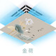 Home factory central air conditioning windshield square square anti-heating hot air blowing directly office ceiling machine ceiling air guide hood windshield plate Jinhe 35x35x0.1cm