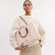 
CoaCH tote bag [new 25 years] Maggie 36 printed coated canvas leather shoulder bag for women, taupe CY677-IMXI9, length 36.5cm, width 14cm, height 28cm