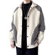 S.SOFEA men's jacket spring and autumn couple casual handsome vintage2025 W9906 beige XL [115-130Jin[Jin equals 0.5 kg]]